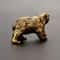 Vintage Brass Bear Figurine Mini Statue For Desk Decor And Tea Table Ornament 3
