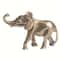 Antique Brass Elephant Figurine Decor Vintage Collectible Statue For Home Office 2