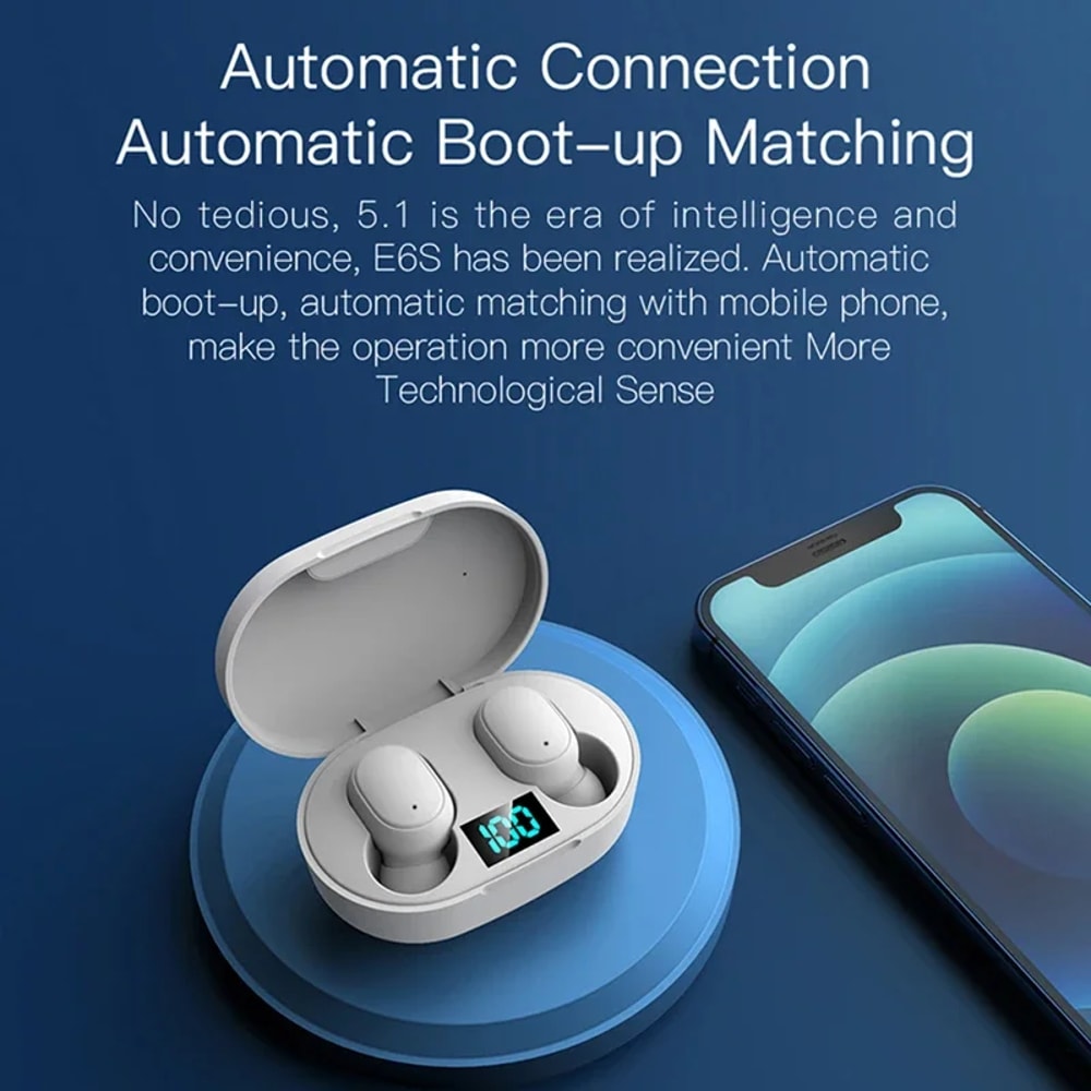 Wireless Earbuds Bluetooth Gaming Headset With Noise Cancelling And TWS Sports Fit 1