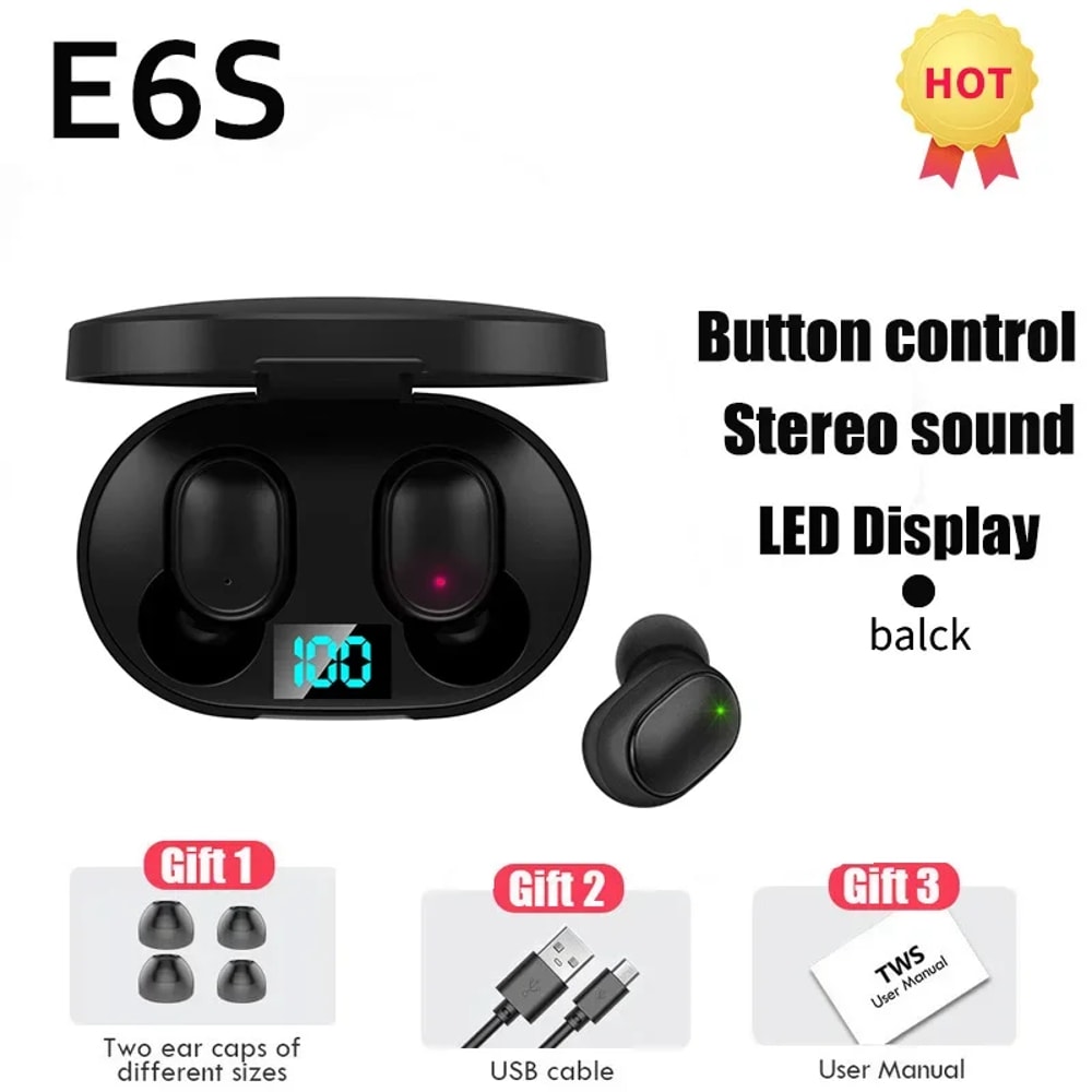 Wireless Earbuds Bluetooth Gaming Headset With Noise Cancelling And TWS Sports Fit 4