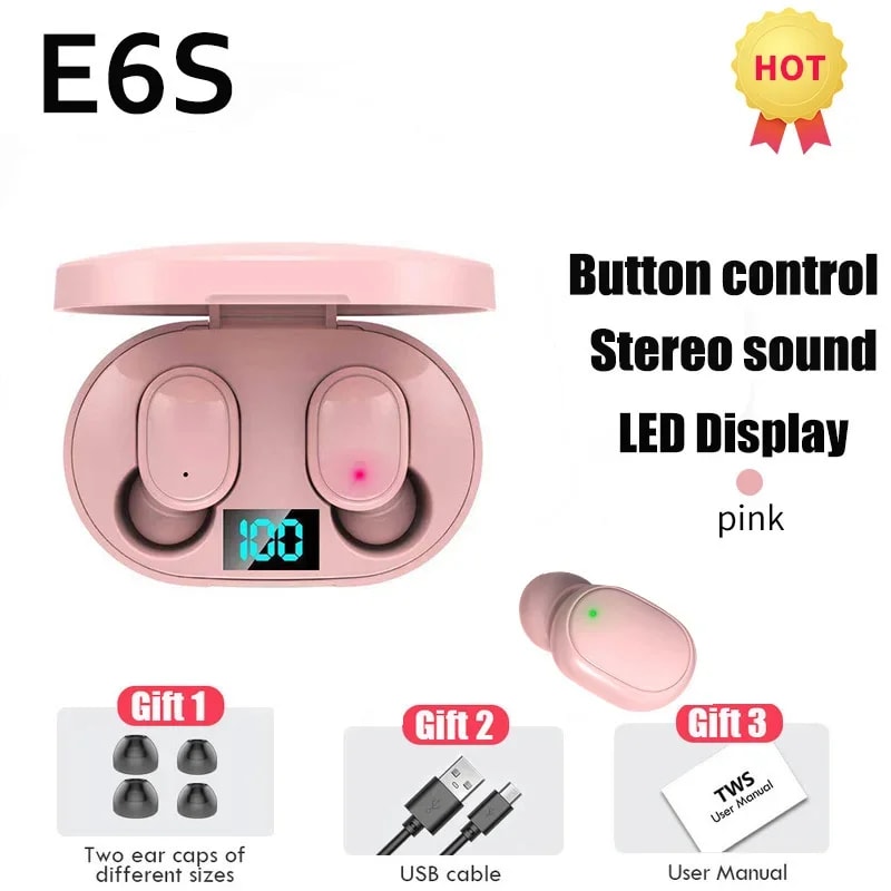 Wireless Earbuds Bluetooth Gaming Headset With Noise Cancelling And TWS Sports Fit 7