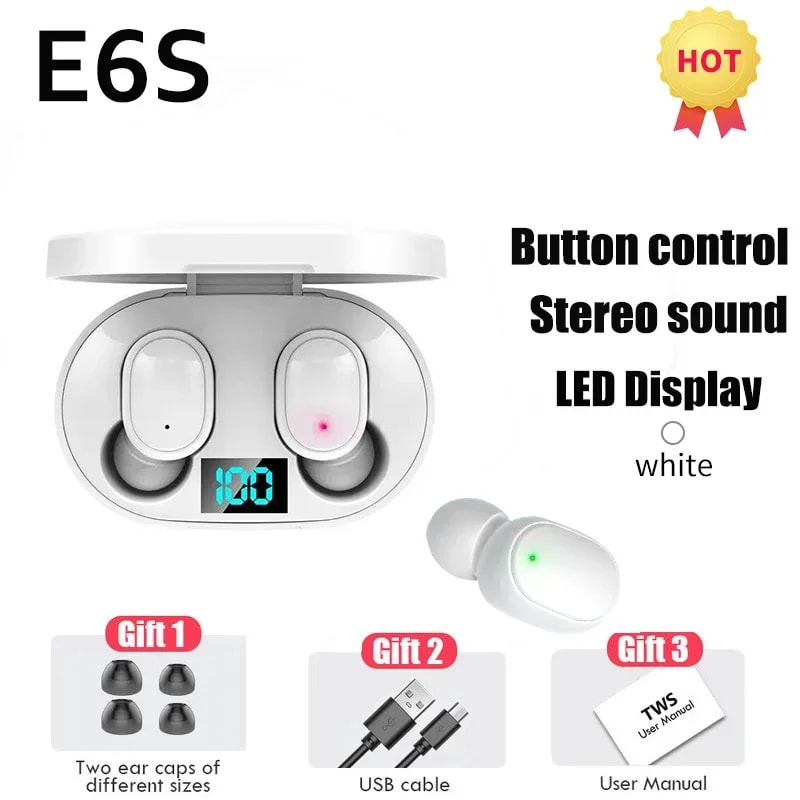 Wireless Earbuds Bluetooth Gaming Headset With Noise Cancelling And TWS Sports Fit 8