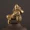 Bronze Gorilla Statue Decor Mini Desk Ornament for Office and Home
