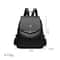 Elegant PU Leather Women Backpack Stylish Travel School Shoulder Bag 7