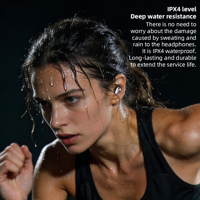 Wireless Bluetooth Earbuds with LED Display Case, HiFi Stereo TWS In-Ear Headphones