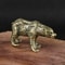Vintage Copper Polar Bear Figurine Mini Desk Decor Collectible Animal Ornament 2