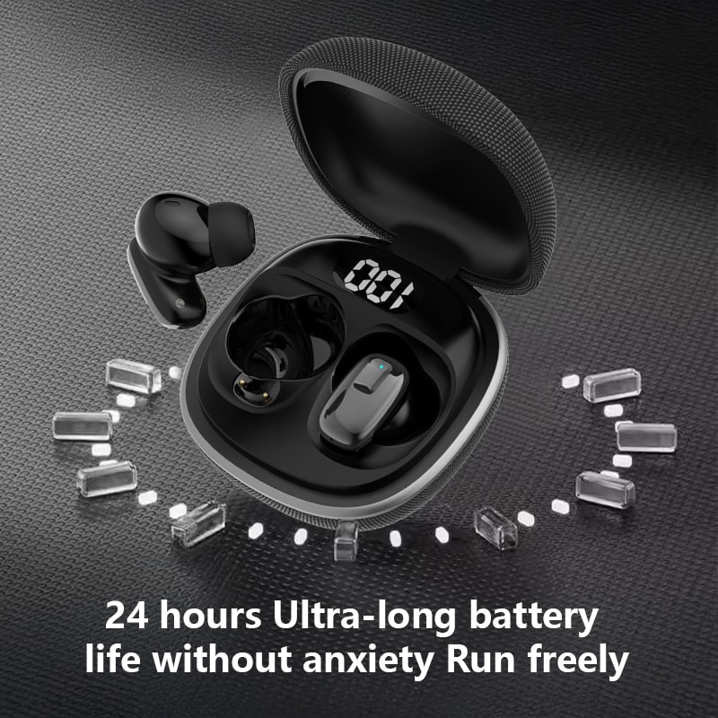 Smart TWS Wireless Earbuds with Microphone for iPhone Android Bluetooth Earphones