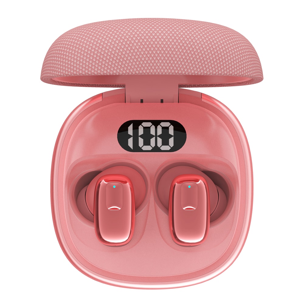 Smart TWS Wireless Earbuds with Microphone for iPhone Android Bluetooth Earphones