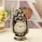 Vintage Oil Lamp Alarm Clock Retro Table Clock Night Light Decor 1