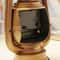 Vintage Oil Lamp Alarm Clock Retro Table Clock Night Light Decor 4