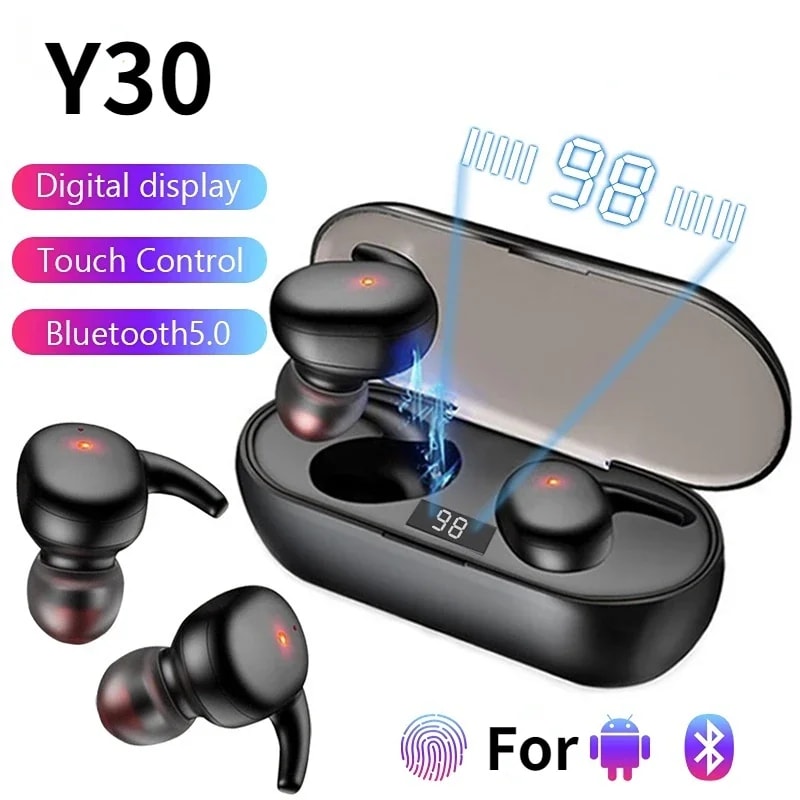 TWS Bluetooth Earbuds With Noise Reduction Waterproof Fit For Everyday Use 0