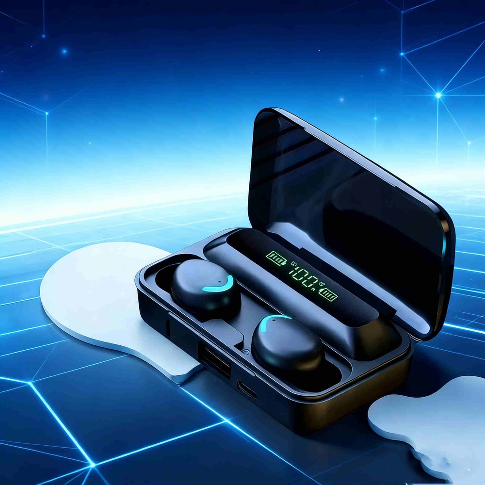 ActiveBass Pro Wireless Earbuds Bluetooth Headphones with Touch Control and Waterproof Design