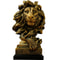Majestic Lion Statue Resin Decor Powerful Animal Sculpture for Home Office Display
