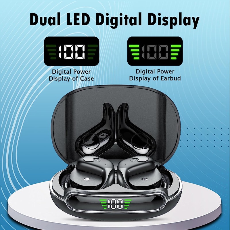 Mini Wireless Bluetooth Earbuds with ENC Mic & Charging Case – TWS Noise Cancelling Earphones