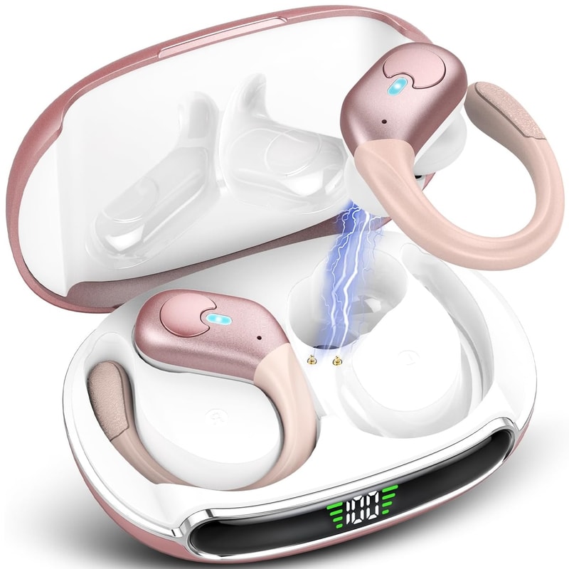 Mini Wireless Bluetooth Earbuds with ENC Mic & Charging Case – TWS Noise Cancelling Earphones