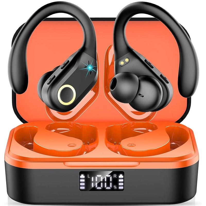 Active Noise Cancelling Wireless Earbuds with Dual Mic ENC Bluetooth TWS Headphones