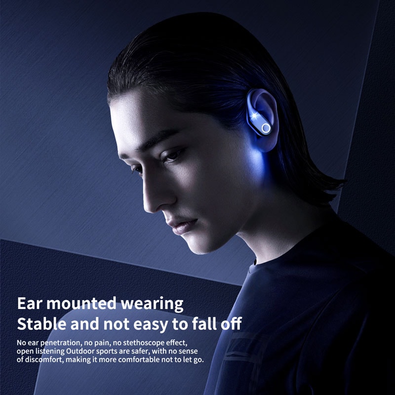 Active Noise Cancelling Wireless Earbuds with Dual Mic ENC Bluetooth TWS Headphones