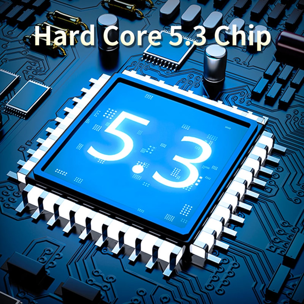 Active Noise Cancelling Wireless Earbuds with Dual Mic ENC Bluetooth TWS Headphones