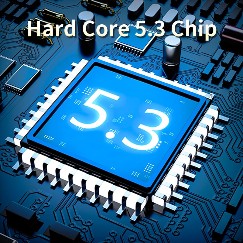 Active Noise Cancelling Wireless Earbuds with Dual Mic ENC Bluetooth TWS Headphones