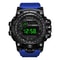 Mens Big Dial LED Digital Sports Watch Waterproof Stopwatch Alarm Fitness Wristwatch 7