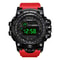 Mens Big Dial LED Digital Sports Watch Waterproof Stopwatch Alarm Fitness Wristwatch 8