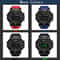 Mens Big Dial LED Digital Sports Watch Waterproof Stopwatch Alarm Fitness Wristwatch 0