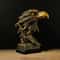 Majestic Eagle Head Statue Resin Wildlife Decor For Home Office Display 0