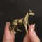 Antique Brass Zodiac Horse Figurine Feng Shui Desk Decor Lucky Chinese Horse Statue Gift 6