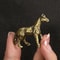 Antique Brass Zodiac Horse Figurine Feng Shui Desk Decor Lucky Chinese Horse Statue Gift 6