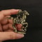 Antique Brass Zodiac Horse Figurine Feng Shui Desk Decor Lucky Chinese Horse Statue Gift 8