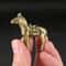 Antique Brass Zodiac Horse Figurine Feng Shui Desk Decor Lucky Chinese Horse Statue Gift 9