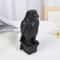 Black Eagle Resin Statue Hawk Sculpture For Desk Home Office Decor 4