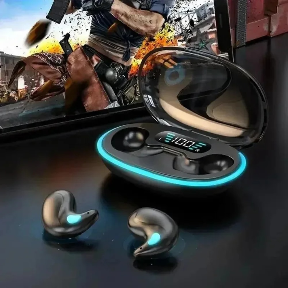 Wireless Bluetooth Earbuds Waterproof TWS Stereo Headphones With Mini Portable Design 1