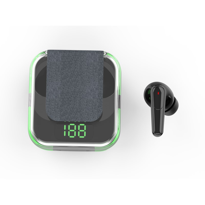 Smart TWS Wireless Earbuds With LED Display Noise Cancelling Long Battery Life 4