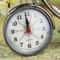 Vintage Retro Bicycle Alarm Clock Creative Arabic Numeral Home Decor