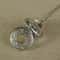 Vintage Floral Pocket Watch Necklace for Women Quartz Pendant Timepiece