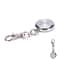 Vintage Stainless Steel Pocket Watch Keychain Cute Quartz Mini Timepiece Gift 2