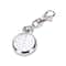 Vintage Stainless Steel Pocket Watch Keychain Cute Quartz Mini Timepiece Gift 3