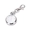 Vintage Stainless Steel Pocket Watch Keychain Cute Quartz Mini Timepiece Gift 3