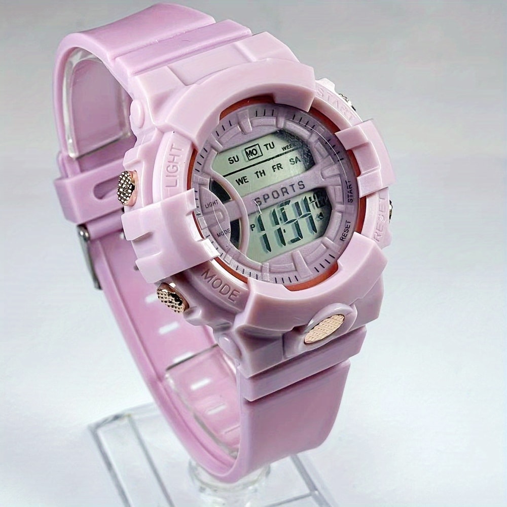 Kids Digital Sports Watch Waterproof LED Luminous Student Electronic Watch