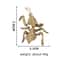 Brass Mantis Figurine Antique Copper Praying Mantis Statue Desk Collectible 5
