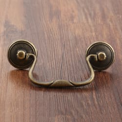 vintage bronze cabinet handles antique drawer pulls for kitchen furniture upgrade