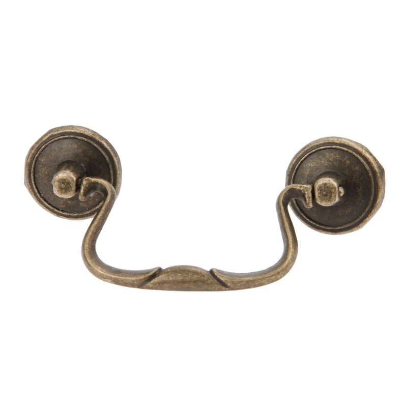 Vintage Bronze Cabinet Handles Antique Drawer Pulls for Kitchen Furniture Upgrade