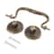 Vintage Bronze Cabinet Handles Antique Drawer Pulls for Kitchen Furniture Upgrade