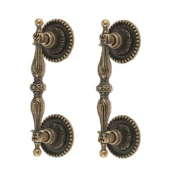 vintage cabinet handles antique brass drawer pulls european lace design