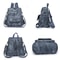Urban Chic Leather Backpack Women Large Capacity Fashion Travel Backpack