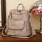 Urban Chic Leather Backpack Women Large Capacity Fashion Travel Backpack