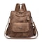 Urban Chic Leather Backpack Women Large Capacity Fashion Travel Backpack