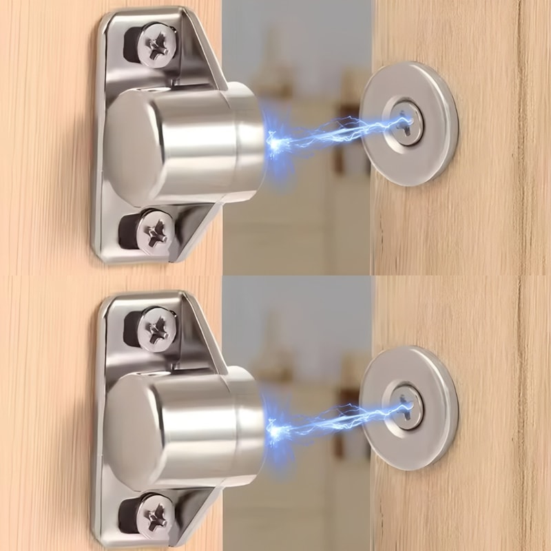Strong Magnetic Cabinet Latch Door Catch With Screws For Drawers And Cupboards 0