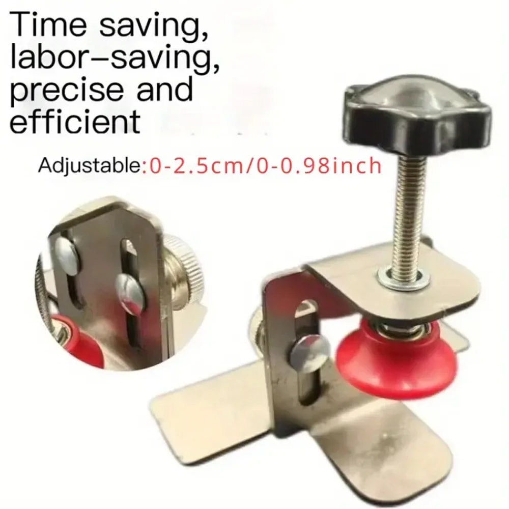 Precision Cabinet Door Positioning Jig Stainless Steel Hinge Installation Tool 4